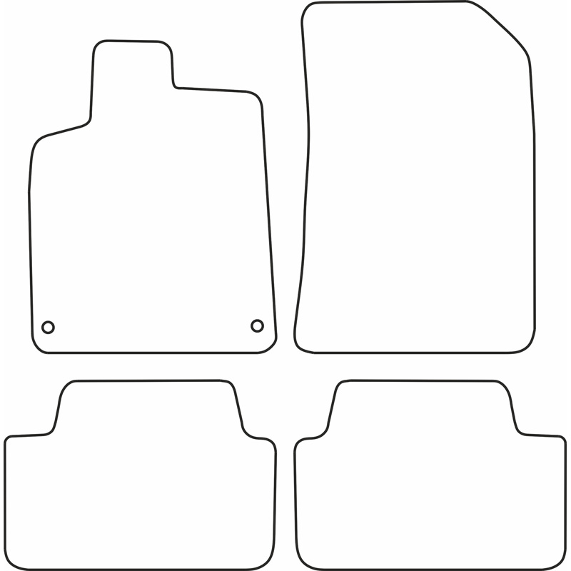 Automatten Citroen C5 01-