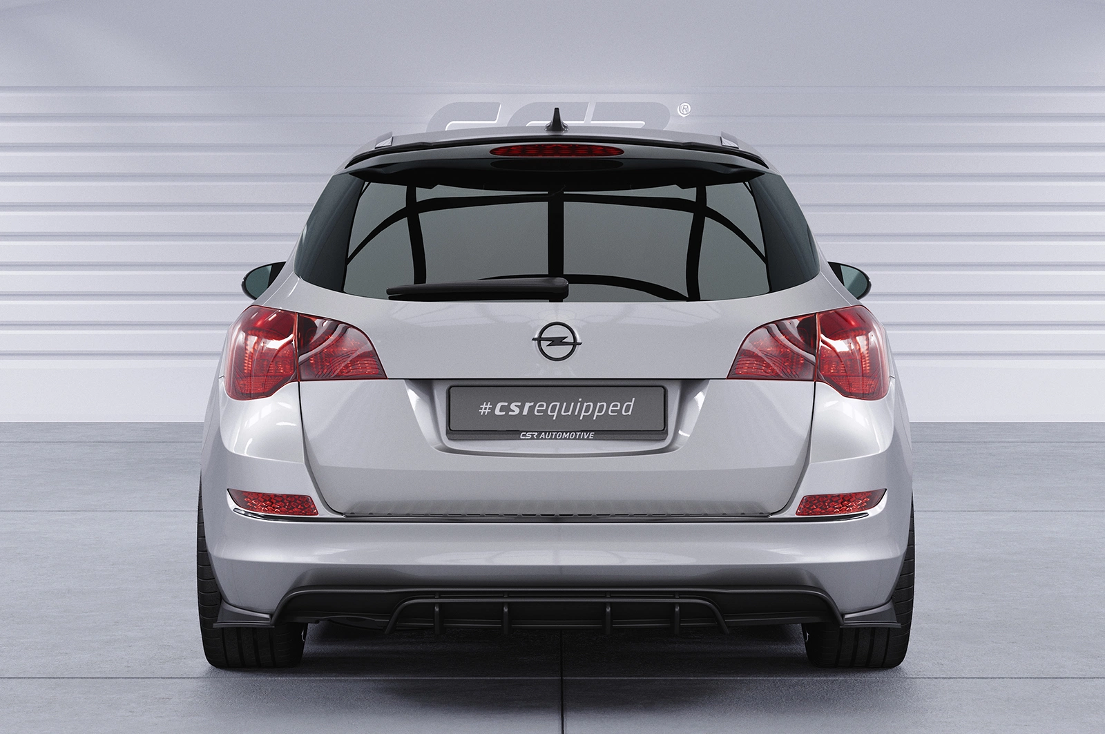 Achterspoiler Opel Astra J Sports Tourer (11/2010–09/2015) Glans Zwart – CSR Automotive