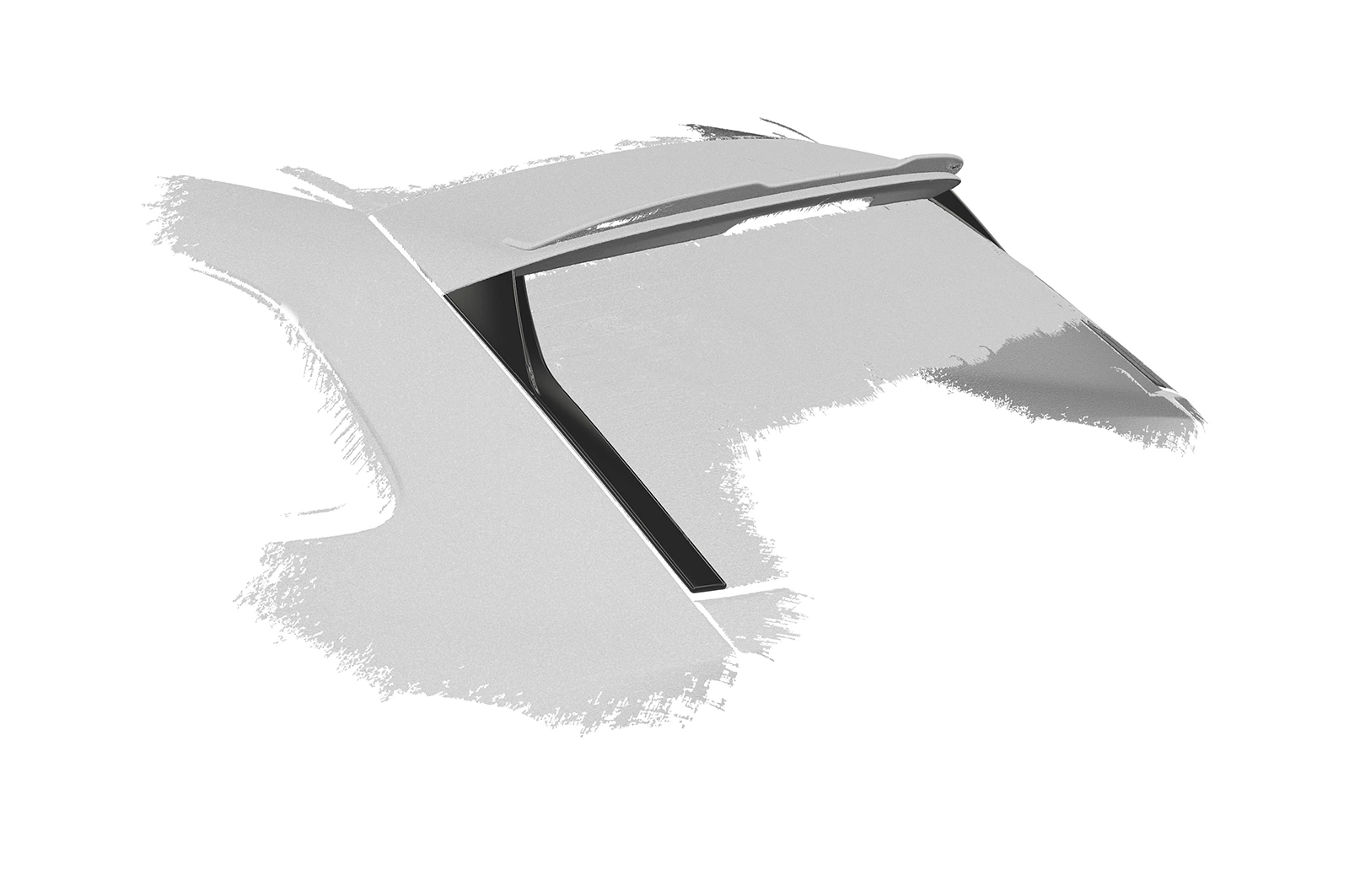 Achterspoiler BMW 3er G21 Touring glans zwart