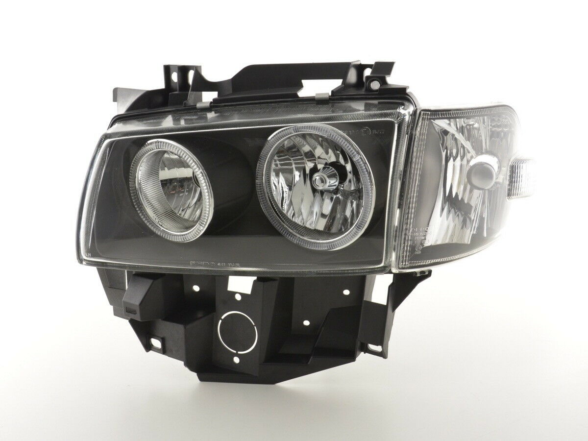 Faros Bus T4 Angel Eyes negro