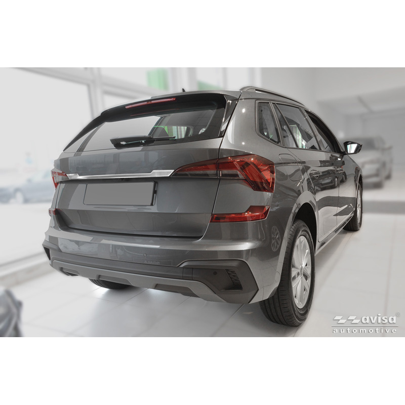 Avisa Geborsteld RVS Kofferbak Sierlijst  Skoda Kamiq (NW4) 2019-2024 & Facelift 2024-