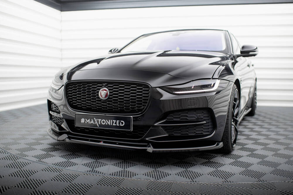 Voorspoiler Jaguar XE X760 FL Maxton Glans Zwart V.2