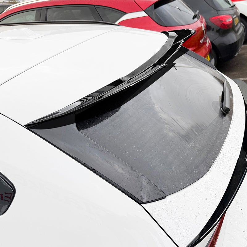 Dakspoiler (Spoiler Cap)  BMW 5-Serie G61 Touring 2024- (ABS Glanzend zwart)