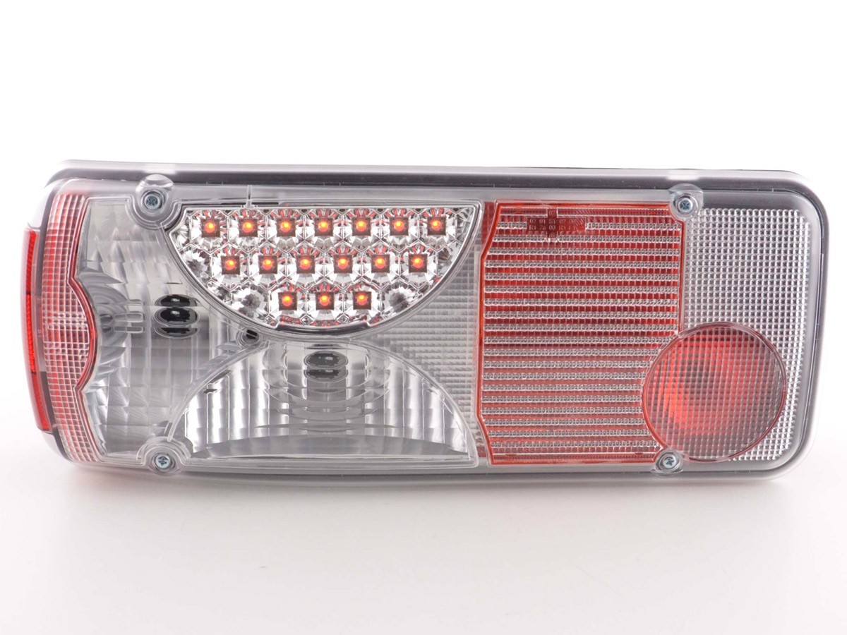 Taillights Mercedes Zetros LED chome