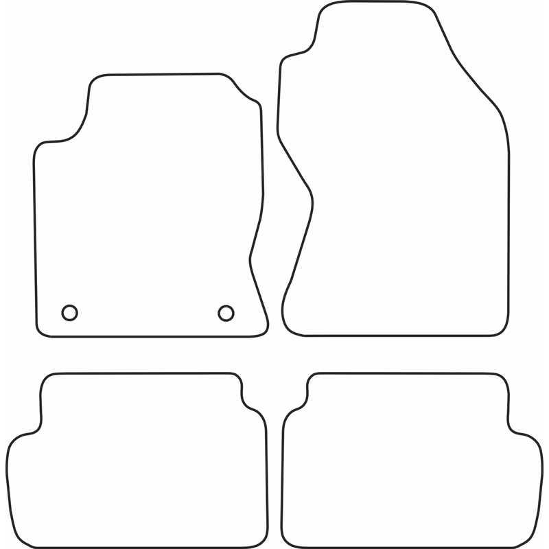 Automatten Ford Focus 02-