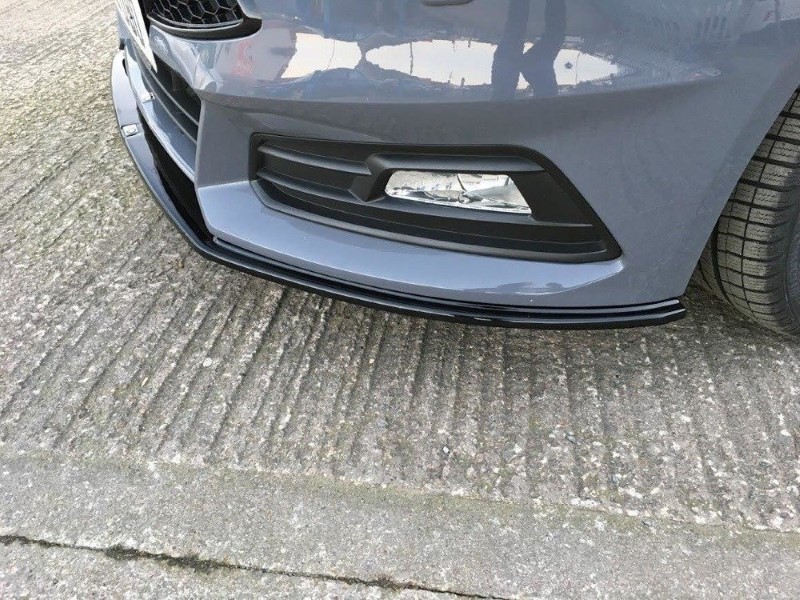 Voorspoiler Ford Focus ST Mk3 FL V.2 Glanzend Zwart