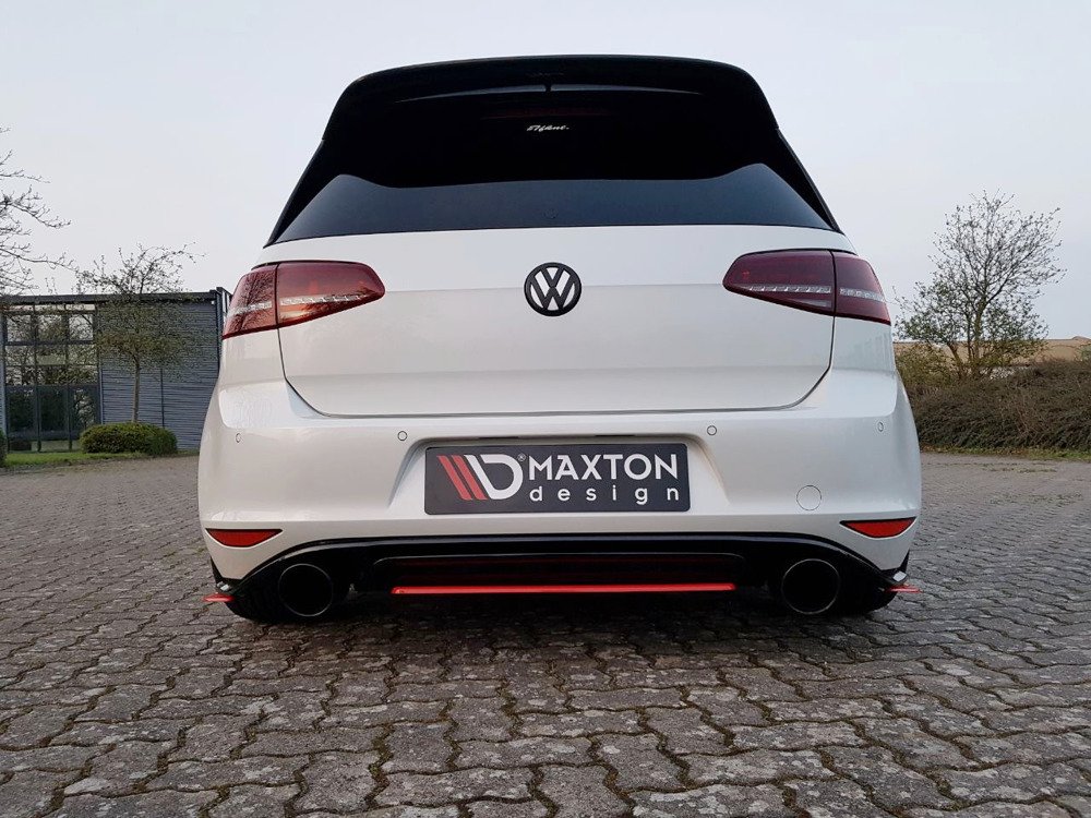 Diffuser VW Golf 7 GTI Clubsport Glans Zwart
