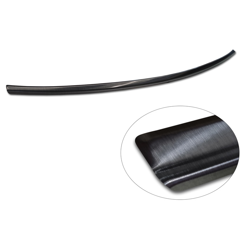 Zwart RVS Achterbumperprotector  Tesla Model Y 2020-