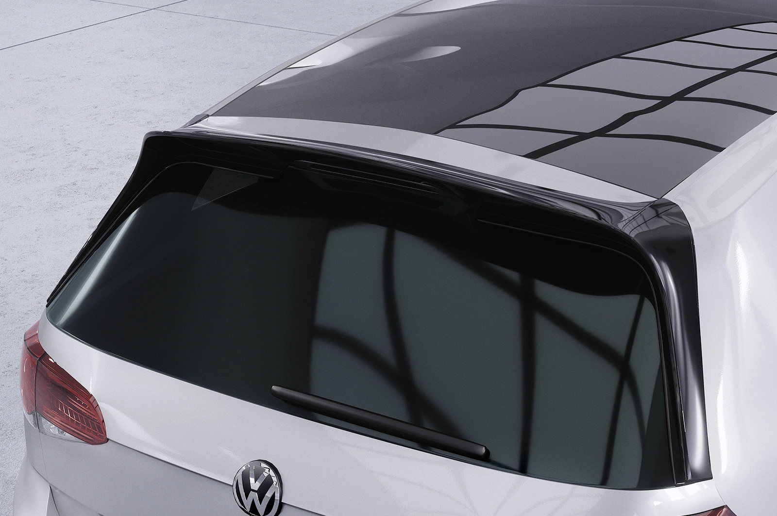 Achterspoiler VW Golf 7 (Typ AU) glans zwart 2012–2021