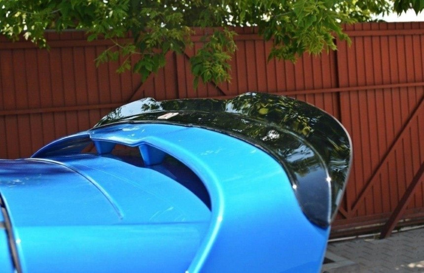 Spoiler cap Opel Astra J OPC/VXR Maxton Design glans zwart