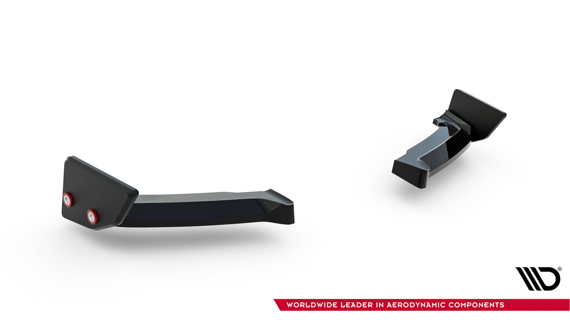 Achterzij spoilers + Flaps Toyota GR Yaris MK4 Facelift Maxton Glanzend zwart