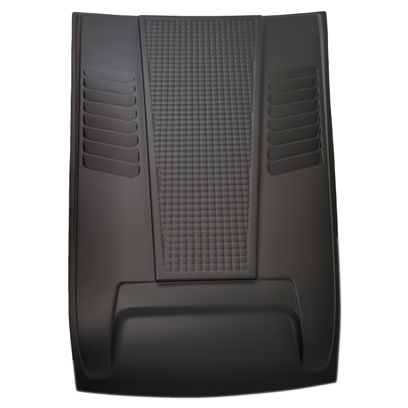 Motorkapluchtinlaat (Scoop)  Mitsubishi L200 Triton 6 2019- - Matzwart