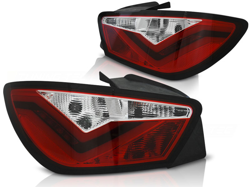Taillights Seat Ibiza 6J Lightbar red-clear 08-12 only 3-