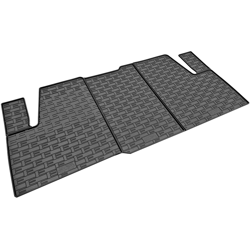 CIKCAR Rubber matten  Maxus eDeliver 5 2024- (3-delig + montagesysteem)