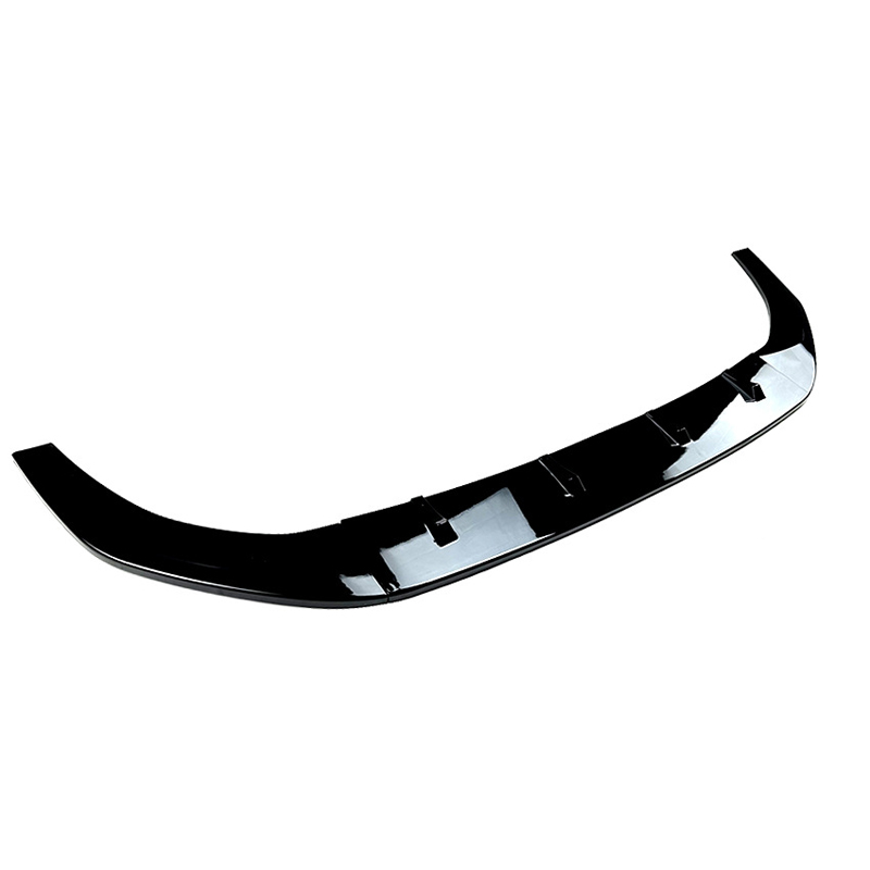 Voorspoilerlip VW Golf VIII GTi/GTD/R/R-Line 2020- (Glanzend Zwart ABS) OUTLET