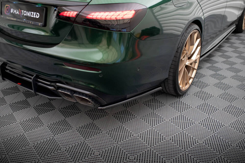 Zijdiffuser Mercedes AMG E63 W213 FL Glans Zwart