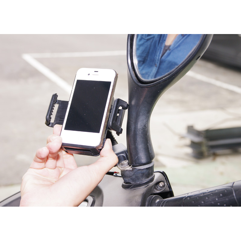 Universele Motor/Fiets/Scooter Smartphonehouder 50-100mm