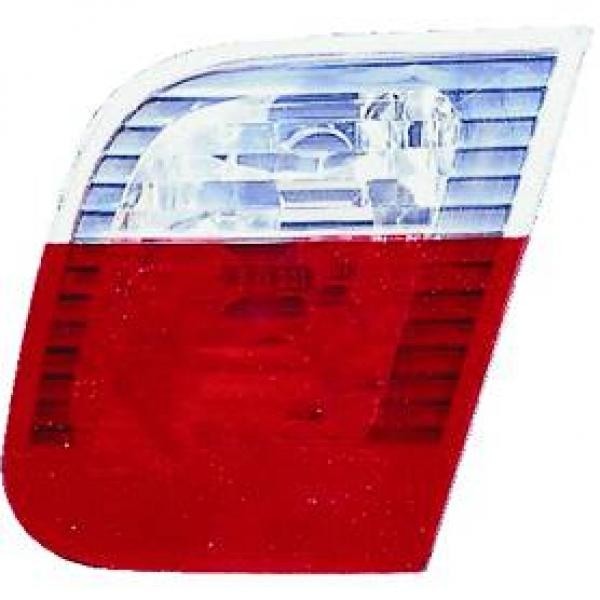 Achterlicht links binnen BMW E46 01-05 WIT-ROOD SEDAN WIT/ROOD S