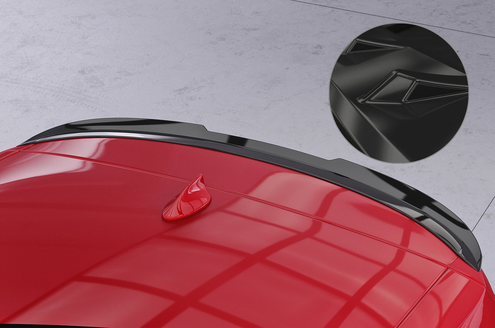 Achterspoiler Ford S-Max 2. Gen (2015–) Glans Zwart – CSR Automotive