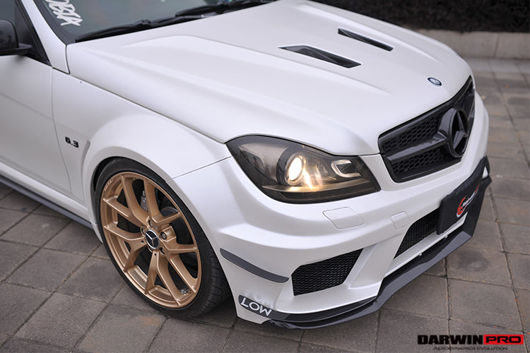 Mercedes Benz W204 C Class BKSS Style Carbon Motorkap 2012-2014