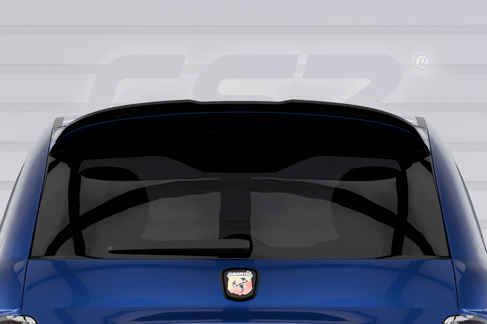 Achterspoiler Fiat 500 Abarth 595 glans zwart – CSR Automotive (08/2012–)
