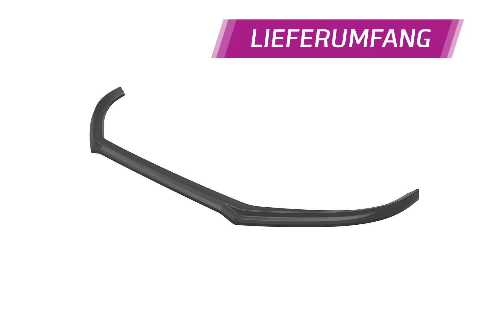Voorspoiler Volvo V40 R-Design 2012-2019 Glans Zwart – CSR