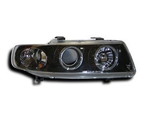 Faros Seat Leon/Toledo 99-04 Angel Eyes 2 negro