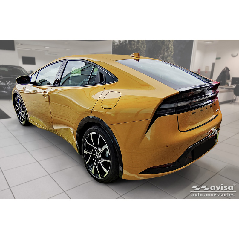 Zwart RVS Achterbumperprotector  Toyota Prius V (XW60) 2023-