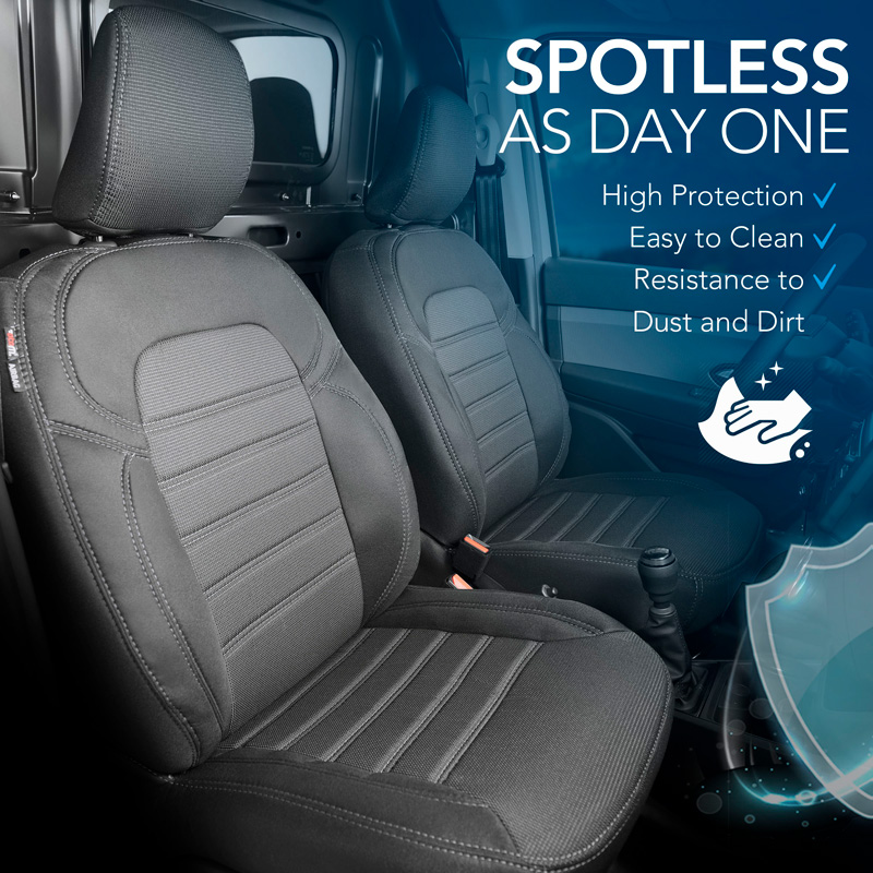 Original Design Stoffen Stoelhoezenset 1+1  Dacia Dokker 2012-