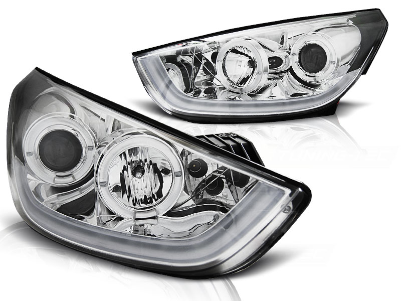 Headlights iX35 10->> clear/chome