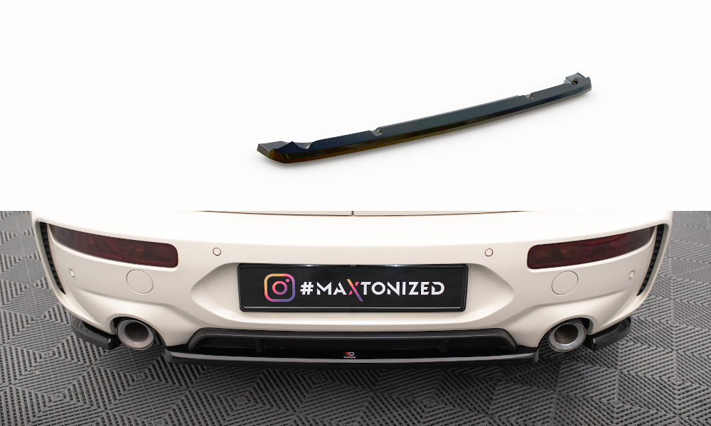 Diffuser Mini Cooper Clubman John Cooper Works F54 Facelift 2019 - Maxton Glans Zwart