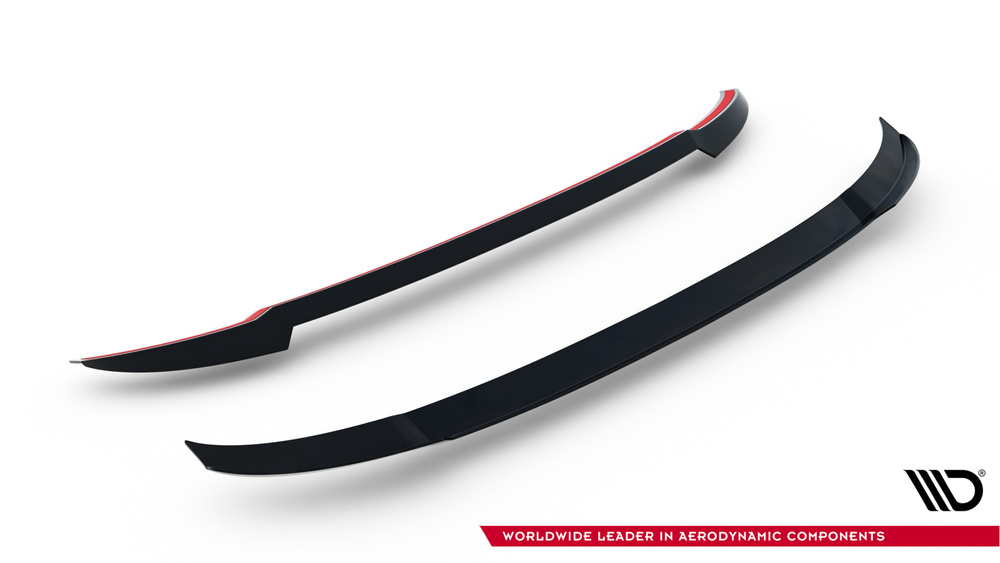 Spoiler Cap Skoda Kodiaq Mk2 (RS) Glans Zwart