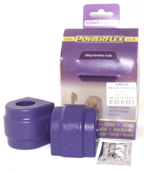 BMW E39 5 Series  Front Anti Roll Bar Bush 25mm - PowerFlex PFF5