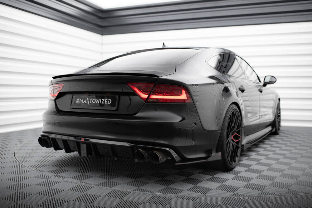 Zijdiffuser met Canards Audi A7 C7 S-Line Maxton Street Pro