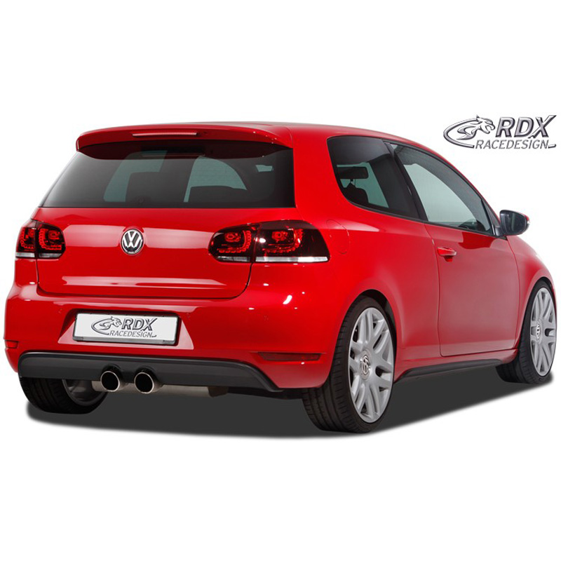 Achterbumperskirt (Diffuser)  Volkswagen Golf VI GTI/ GTD 2007-2013 (GFK)