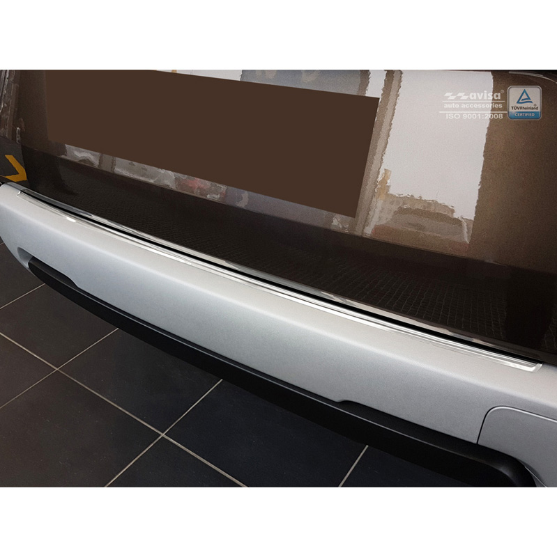 RVS Achterbumperprotector  Dacia Duster II 2018-2021 & FL 2021-2024 'Ribs'