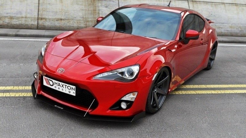 Voorspoiler TOYOTA GT86 Glans Zwart