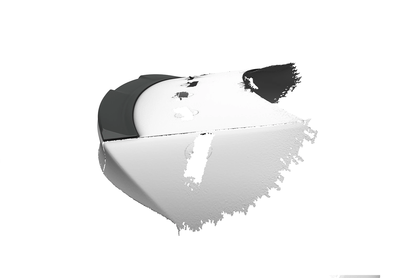 Achterspoiler Audi A4 B8 (Typ 8K) Limousine Glans Zwart - CSR Design