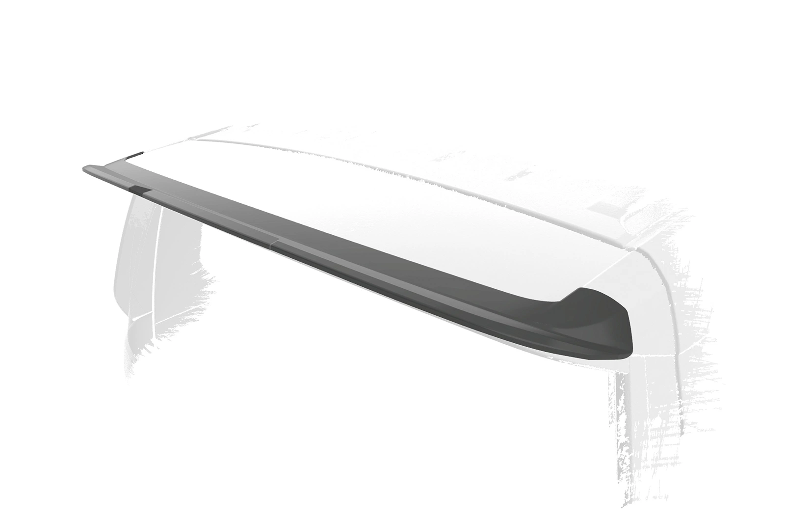 Achterspoiler VW T7 Multivan glans zwart 2021–