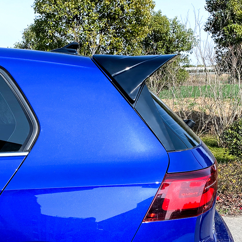Dakspoiler  Volkswagen Golf VIII HB 3/5-deurs 2020- 'CS-Look' excl. GTi/GTD/GTE/R/R-Line (ABS Glanzend zwart)
