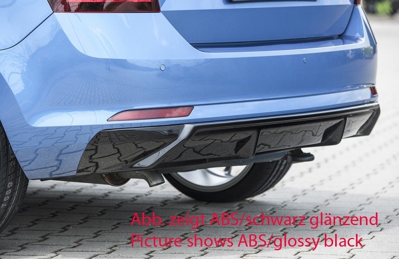 Achteraanzet Carbon-look Skoda Rapid Spaceback NH