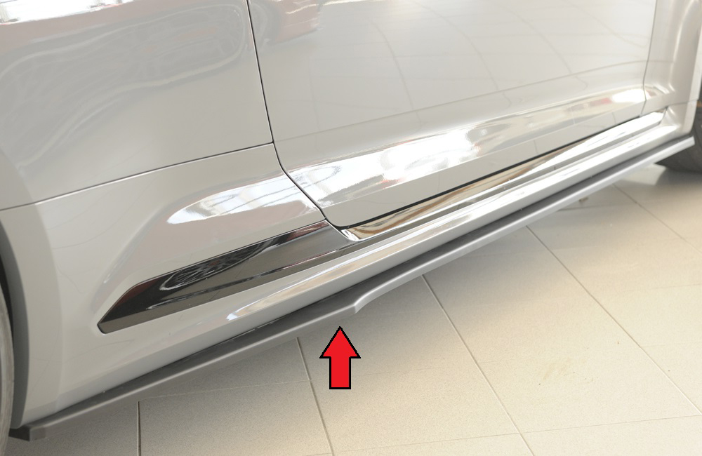 Rieger Spoilerlip Audi A1 8X 2010-