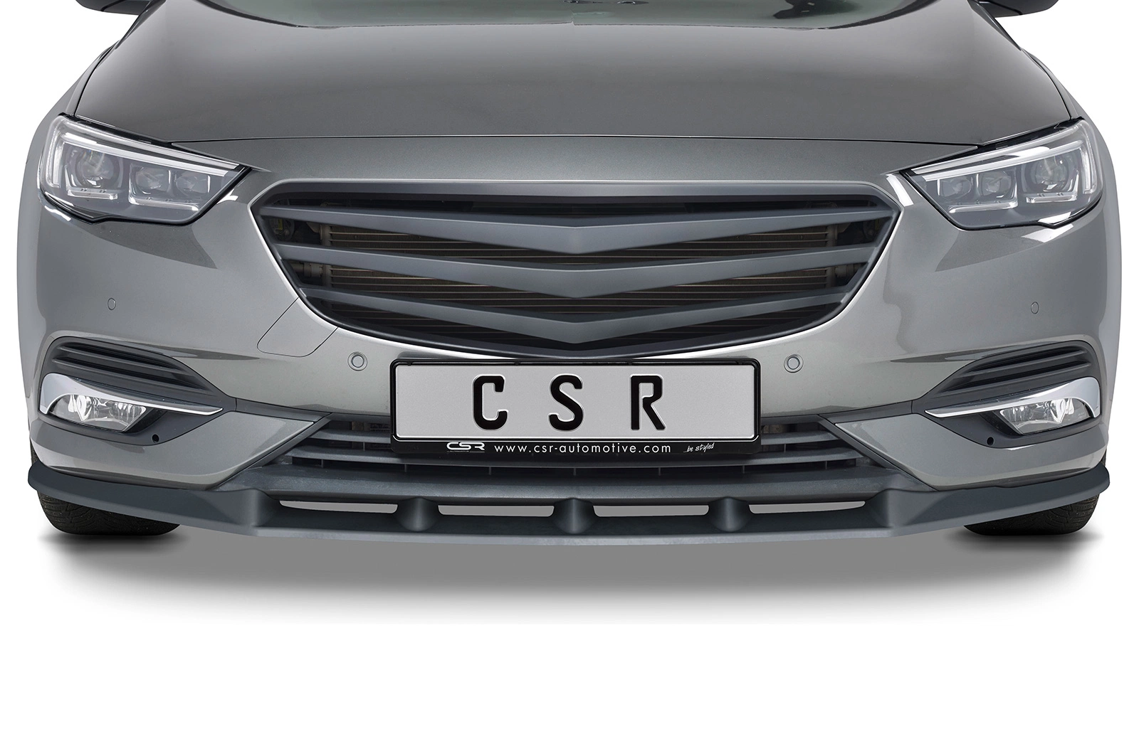 Voorspoiler Opel Insignia B Glans Zwart – 2017–2020