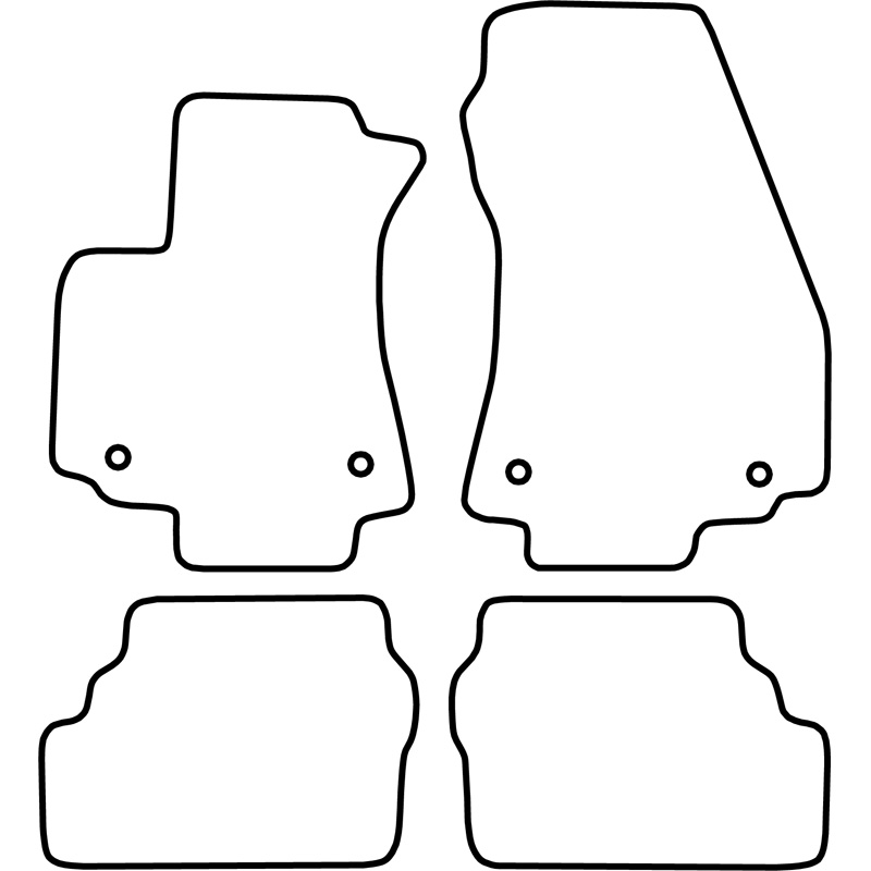 Automatten Opel Zafira A 04-06
