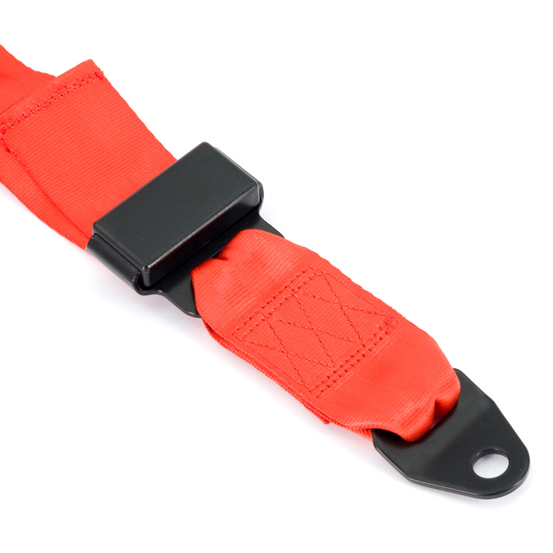 SeatBelt Racing 3-Pnt Red + E-mark