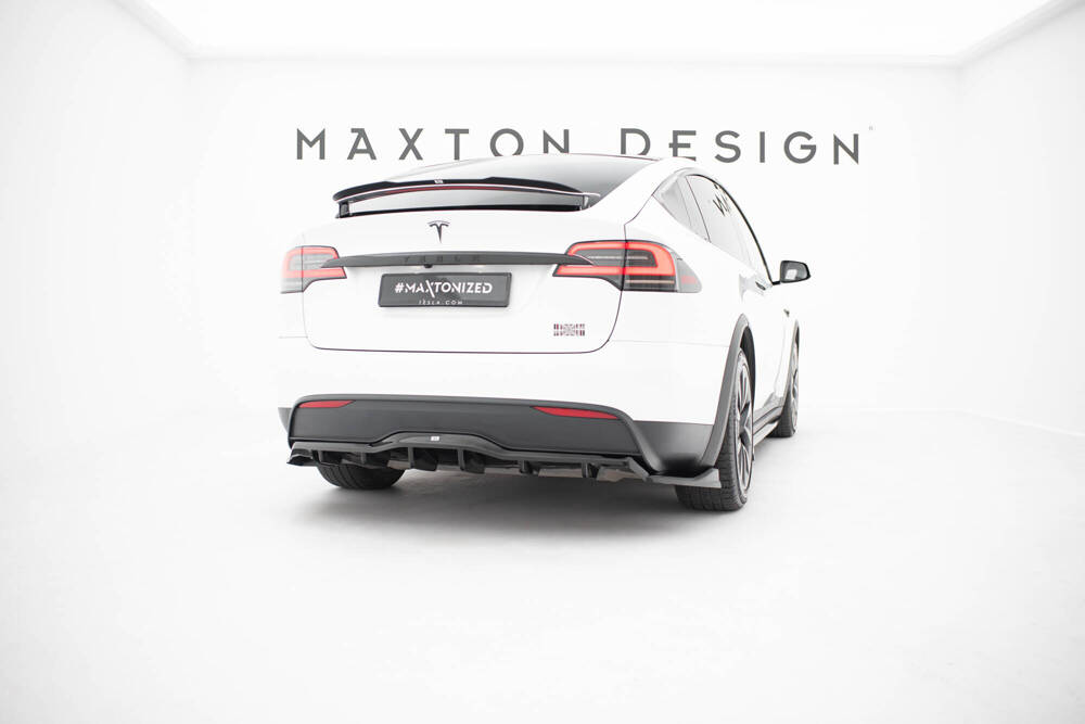 Achterdiffuser V.2 Tesla Model X MK1 Facelift