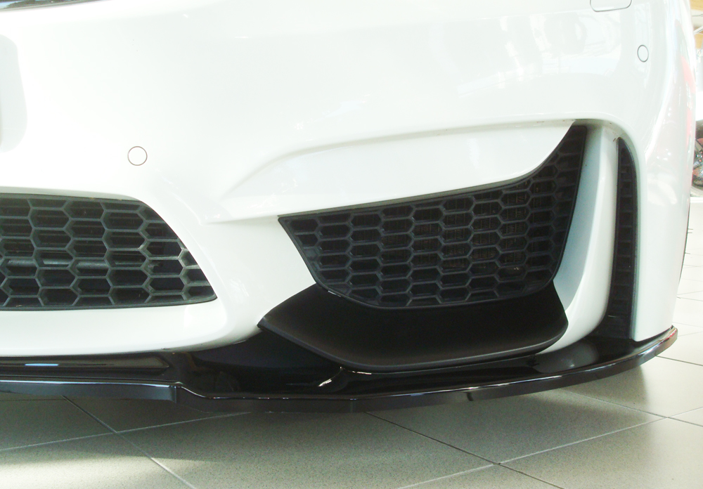 Splitter Glossy Black Rieger BMW M3/M4 F80/F82/F83 14-