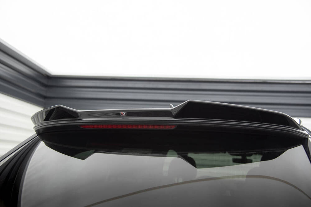 Spoiler passend voor Audi Q7 4M Maxton Glans Zwart