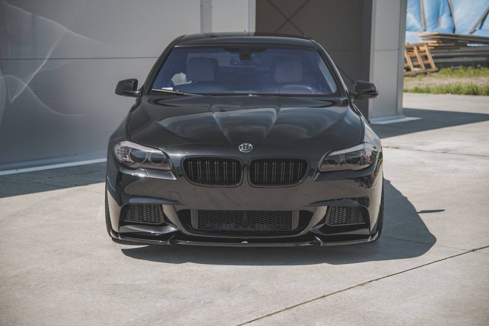 Voorspoiler BMW 5 F10/F11 MPACK V.3 Glanzend Zwart