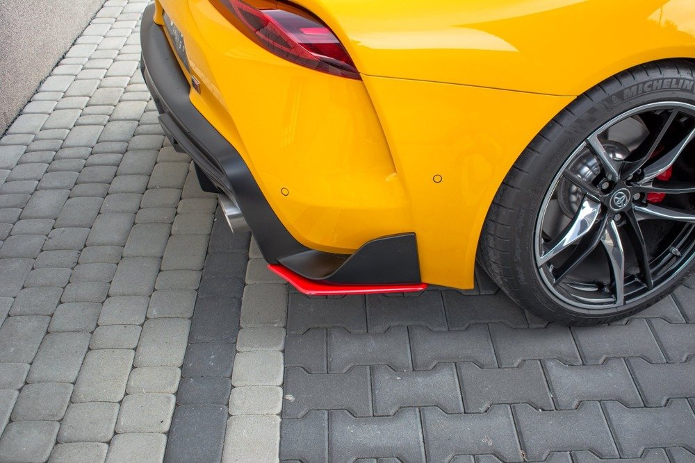 Zijdiffuser V.2 Toyota Supra MK5 Maxton Glans Rood